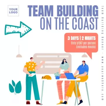 Edit a Team Building flyer
