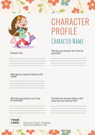 Edit a Character template