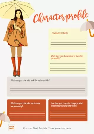 Edit a Character template