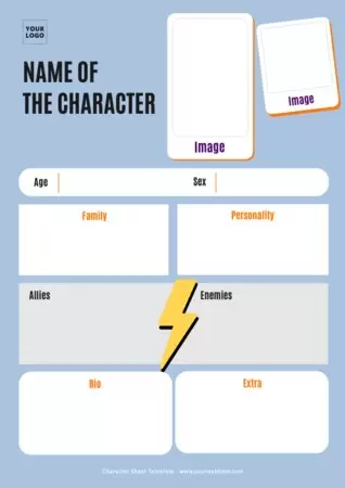 Edit a Character template