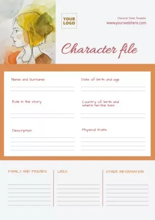 Edit a Character template