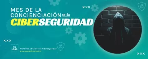 Edita un flyer de Ciberseguridad