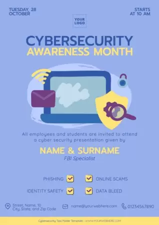 Edit a Cybersecurity template