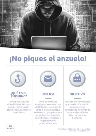 Edita un flyer de Ciberseguridad