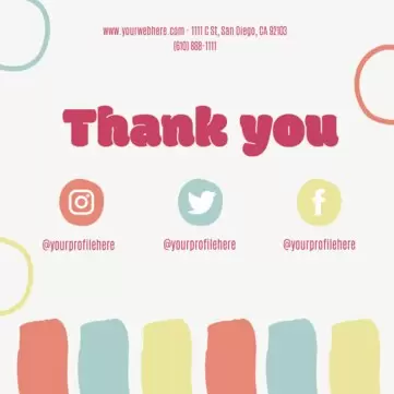 Modifier un panneau Merci pour votre achat