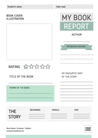 Edit a Book Report