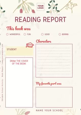 Edit a Book Report