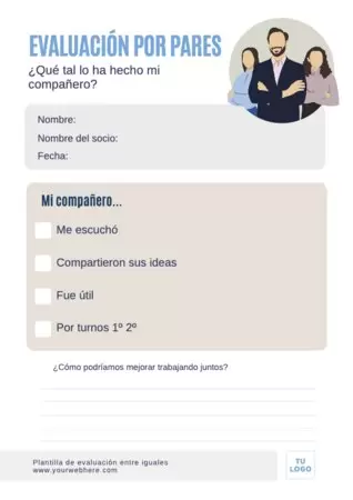 Edita una evaluación de grupo