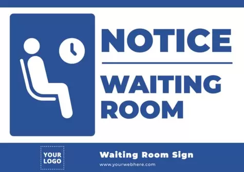 Edit a Waiting Room sign