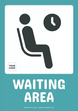 Edit a Waiting Room sign