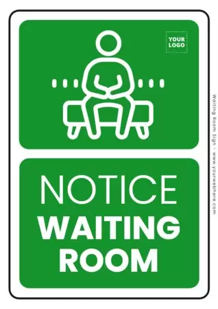 Edit a Waiting Room sign