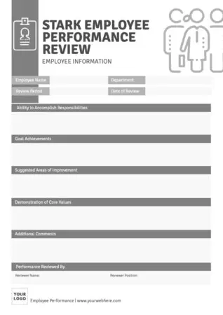 Edit a Performance Review format