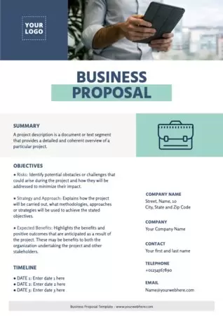 Edit a Business Proposal
