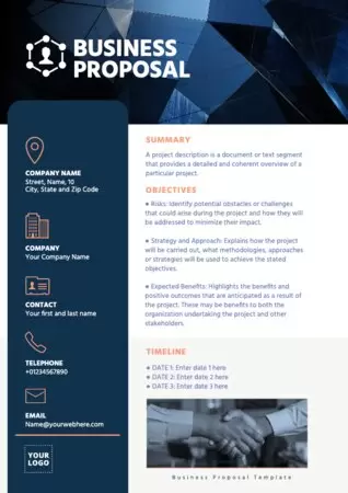 Edit a Business Proposal