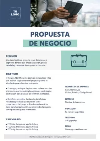 Edita un Plan de Negocios