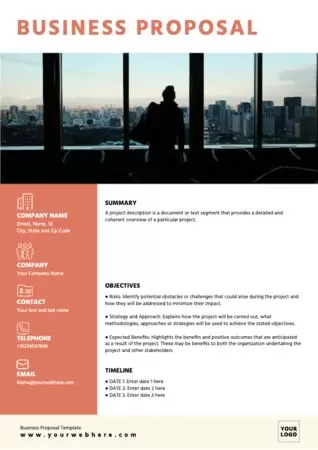 Edit a Business Proposal