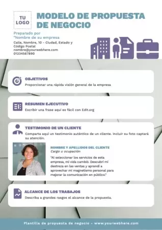 Edita un Plan de Negocios