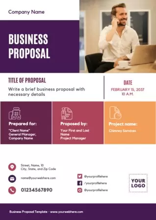 Edit a Business Proposal