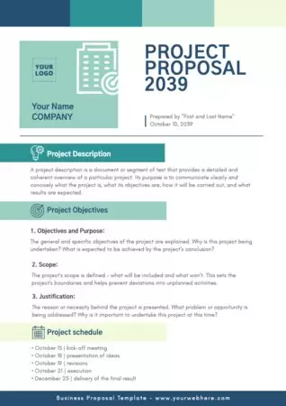 Edit a Business Proposal