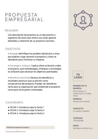 Edita un Plan de Negocios