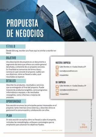 Edita un Plan de Negocios