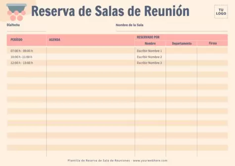 Edita un cartel de Sala de Reunión