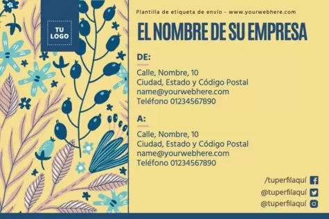 Edita una Etiqueta de Paquete