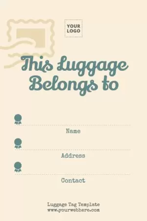 Edit a Luggage Tag