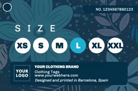 Edit a Clothing Label template