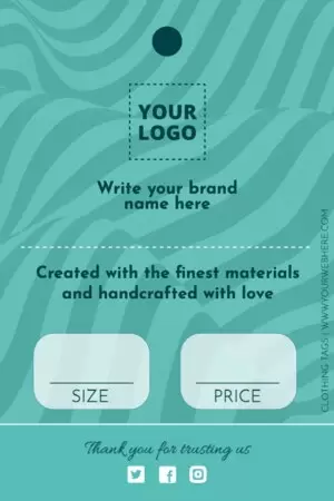 Edit a Clothing Label template