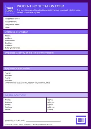 Edit an Incident Report layout
