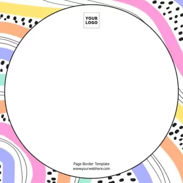 Edit a Paper Border template