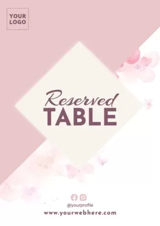 Editar um projeto de mesa reservada