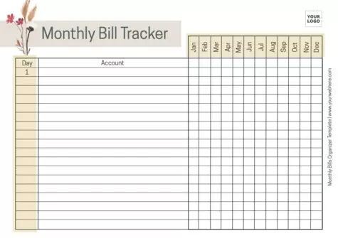 Edit a Bill Organizer