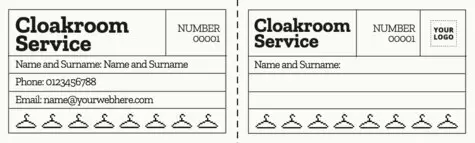 Edit a Cloakroom Ticket