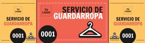 Edita un Ticket de Guardarropa