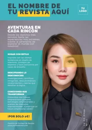 Edita tu portada de revista