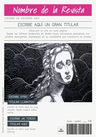 Edita tu portada de revista