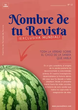 Edita tu portada de revista