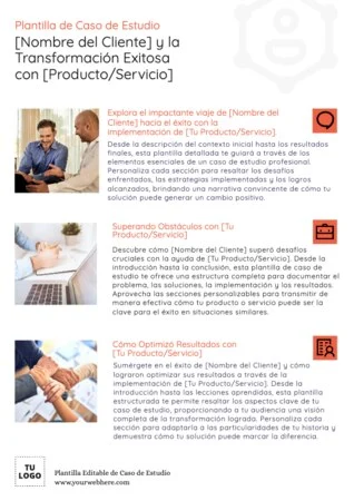 Edita un modelo de un Estudio de Caso