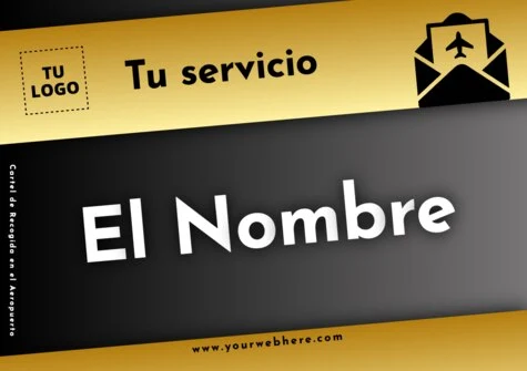 Edita un cartel de recogida