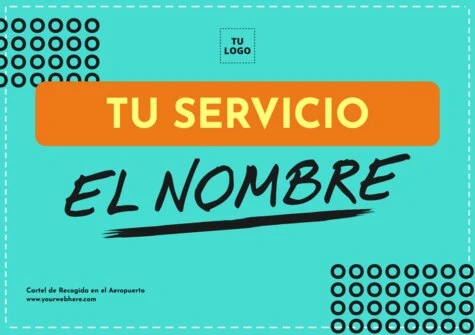Edita un cartel de recogida