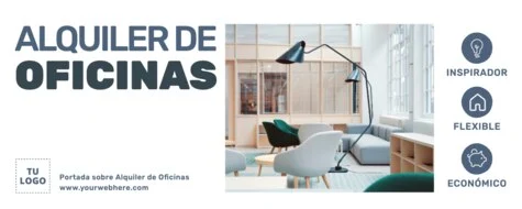 Edita un flyer de Alquiler de Oficina