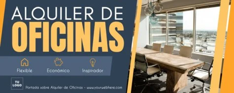 Edita un flyer de Alquiler de Oficina