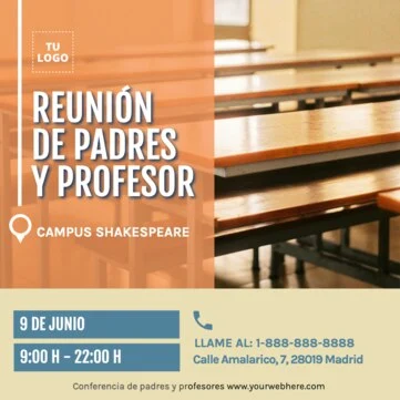 Edita una hoja de reuniones de padres