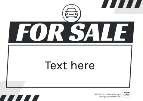 Edit an Auto Sale sign