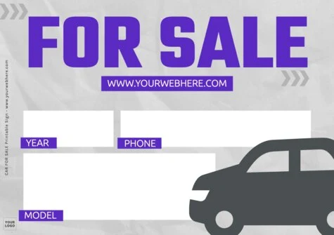 Edit an Auto Sale sign