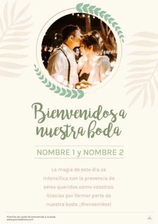 Edita una plantilla de wedding planner
