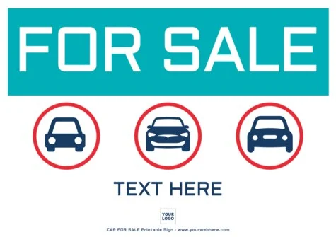 Edit an Auto Sale sign