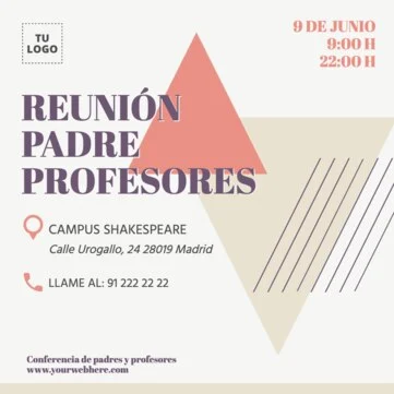 Edita una hoja de reuniones de padres